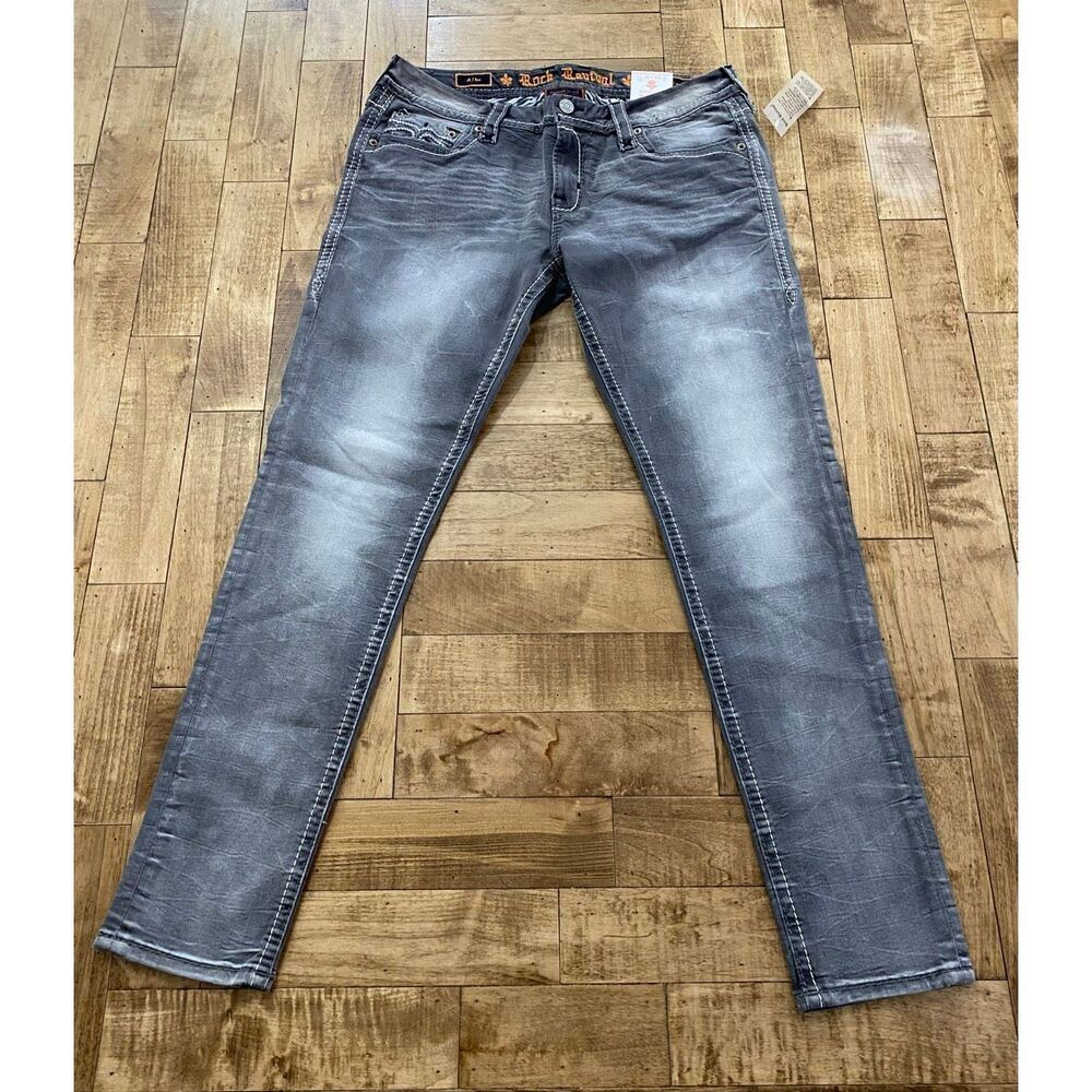 Rock Revival Alba Easy Skinny Denim Women’s Jeans Sz 31/32